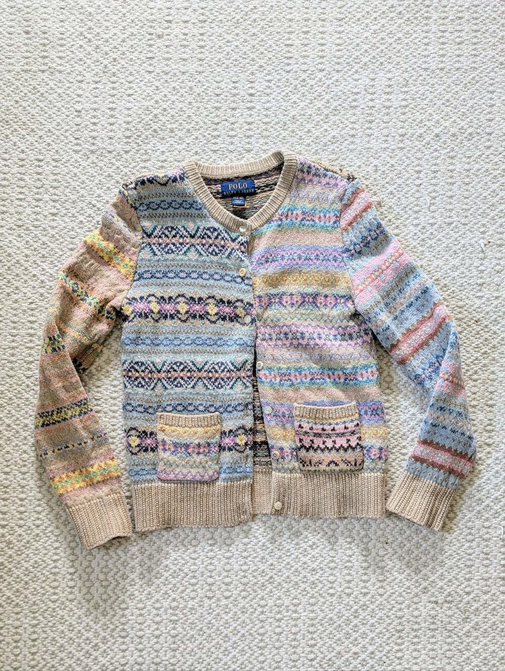 POLO Ralph Lauren Kids 8-10 Knit Cardigan